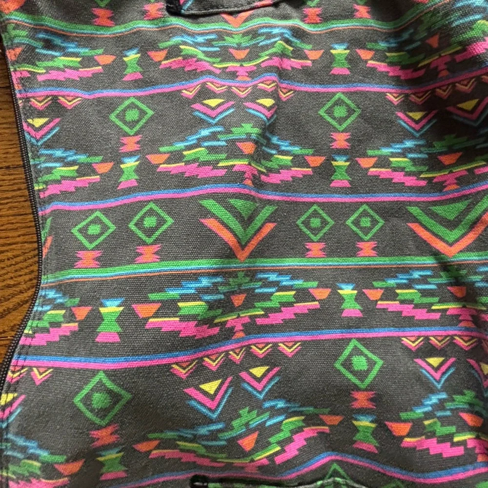 Mossimo Supply Co. Multicolor Geometric Shoulder Bag